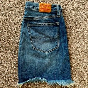 Lucky Brand Mini Jean Skirt